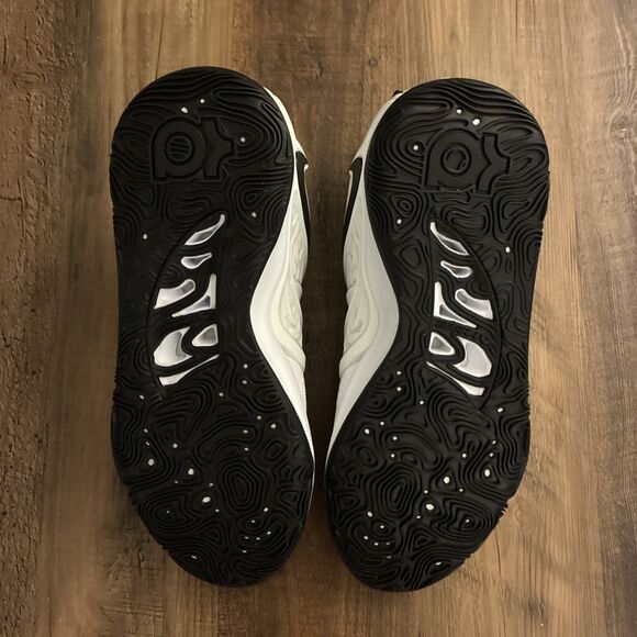 Nike KD15 TB Promo White Black Men Size 9 Basketball Shoes New DX6648-100
